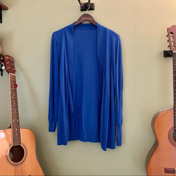 Mossimo Supply Co. Sweaters - • Royal Blue Open Cardigan •